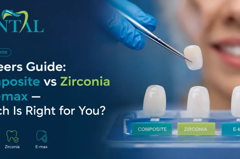 Composite veneers Zirconia veneers Emax veneers