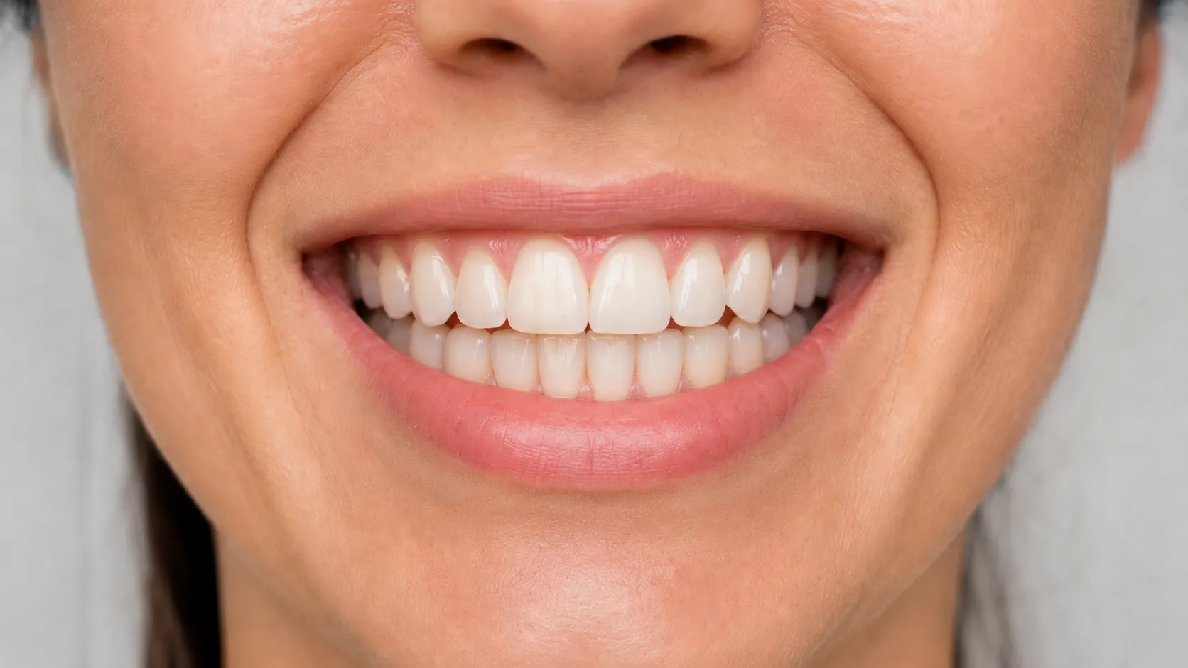 Teeth after aligners